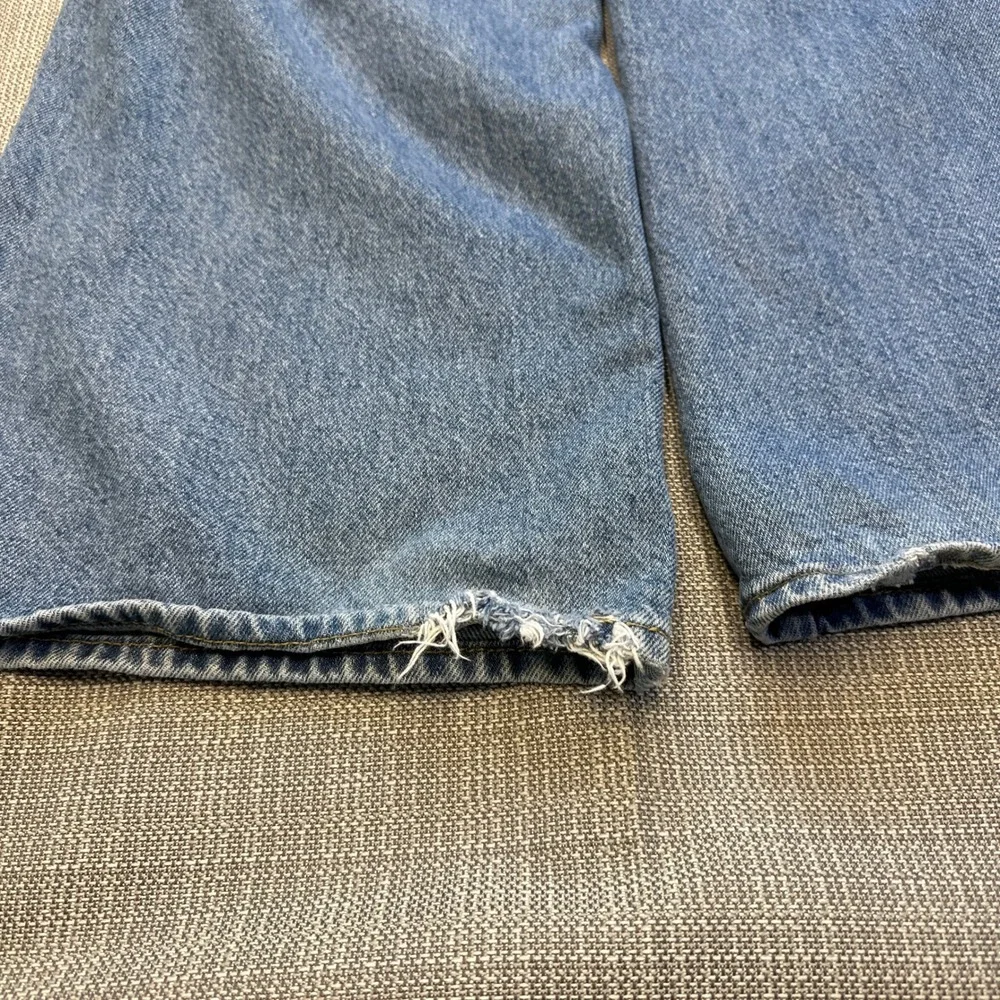PacSun Y2K Baggy Wide Leg Jeans‎ size 28 Low Rise Skater Indie Distressed